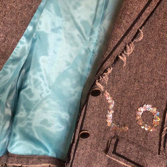 Gorgeous Spy Zone Exchange Tweed jacket Small - Picture 3 of 9